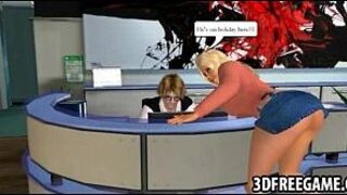 Here is a sexy 3D whore who is getting her tight hole pounded porn video